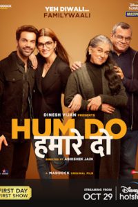 Download Hum Do Hamare Do (2021) Hindi Movie WEB-DL || 480p [400MB] || 720p [1.5GB] || 1080p [2.4GB]